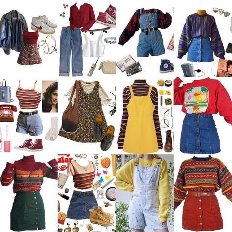 Cute 80s Fashion, Retro Outfits For Women 90s, Retro 1980s Fashion Outfit, Throwback Aesthetic Outfits, Cute 80s Outfits Party Retro, Retro Outfits 80s Style Women Party, 80s Outfits Women 1980s Style, Funky Outfits For Women 70s, 80s Inspired Outfits Party Retro