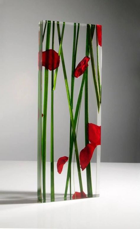 Epoxy Resin Art Ideas, Resin Art Ideas, Live Flowers, City Of Glass, Flowers In Resin, Ceramic Stool, Home Lighting Design, Fused Glass Artwork, Diy Wall Art Decor