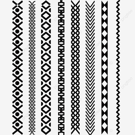 Boder Degin Png, Border Lines Design, Boder Patten, Vector Border Design, Line Texture Pattern, Border Line Png, Geometric Line Design, Line Pattern Design, Texture Embroidery