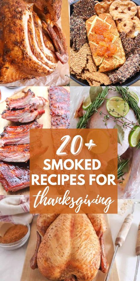 Smoked Sides For Thanksgiving, Smoker Thanksgiving Sides, Brisket For Thanksgiving, Smoker Thanksgiving Recipes, Fall Traeger Recipes, Thanksgiving Appetizers Smoker, Traeger Thanksgiving Recipes, Smoked Thanksgiving Sides, Thanksgiving Smoker Recipes