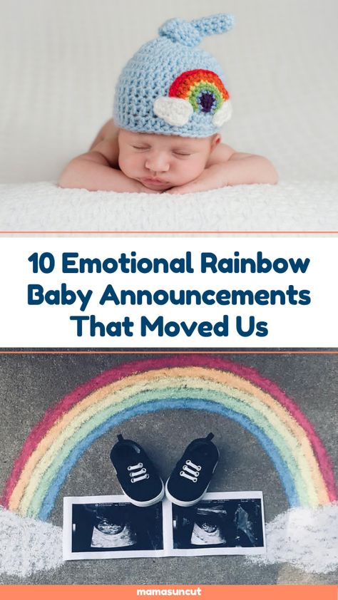 Rainbow Twins Announcement, Pregnancy Announcement For Rainbow Baby, Miracle Pregnancy Announcement, Rainbow Baby Announcement To Husband, Pregnancy Announcement After Misscarage, Rainbow Baby Announcement Photoshoot, Boy Rainbow Baby Shower Ideas, Double Rainbow Baby Announcement, Rainbow Baby Announcement With Sibling