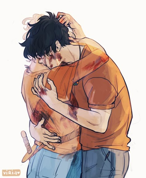 Percy jackson Annabeth And Percy, Couples Fanart, Percabeth Fan Art, Percy Jackson Drawings, Percy Jackson Annabeth Chase, Percy Jackson Ships, Zio Rick, Rick Riordan Series, Buku Harry Potter