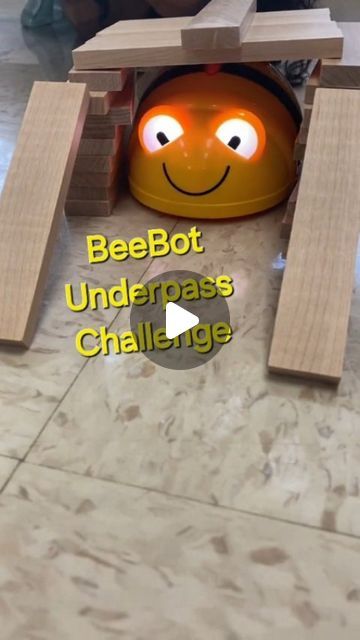 Mr. R’s STEAM Lab on Instagram: "BeeBot Underpass Challenge  I challenged 2nd Grade Makers to put their engineering skills to the test and create an underpass for their BeeBot to move through.  Since our friendly neighborhood BeeBot is about as wide as our Keva planks this proved to be no easy challenging.  This lesson blended coding, engineering, symmetry, and spacial awareness all in one!   #STEM #teachersofinstagram #elementaryschool #primaryschool #coding #robotics #symmetry #classroom #beebot #keva" Coding Kindergarten Activities, Beebots Activities, Lego Coding Stem Activities, Beebot Activities, Kindergarten Coding, Bee Bot Activities, Bee Bots, Simple Machine Stem Challenge, Keva Planks