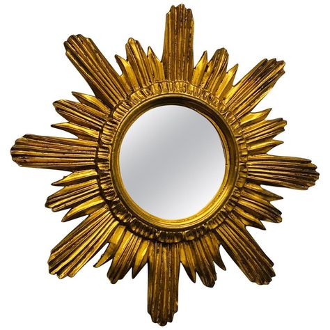 1stdibs Sunburst Mirror - Sunburst Starburst Wood Stucco France Circa 1960S French Hollywood Regency Composition, Giltwood Mirror Video, Sun Mirror, Starburst Mirror, Trumeau Mirror, Italian Baroque, Deco Luminaire, Hollywood Regency Style, Sunburst Mirror, Gio Ponti