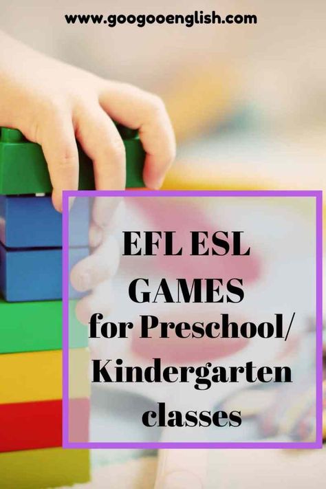 Montessori, Teaching English As A Second Language Kindergarten, Eld Activities Kindergarten, Language Games For Kindergarten, Preschool Esl Games, English Games For Preschoolers, Montessori Esl Activities, Kindergarten Ell Activities, Esl For Kindergarten