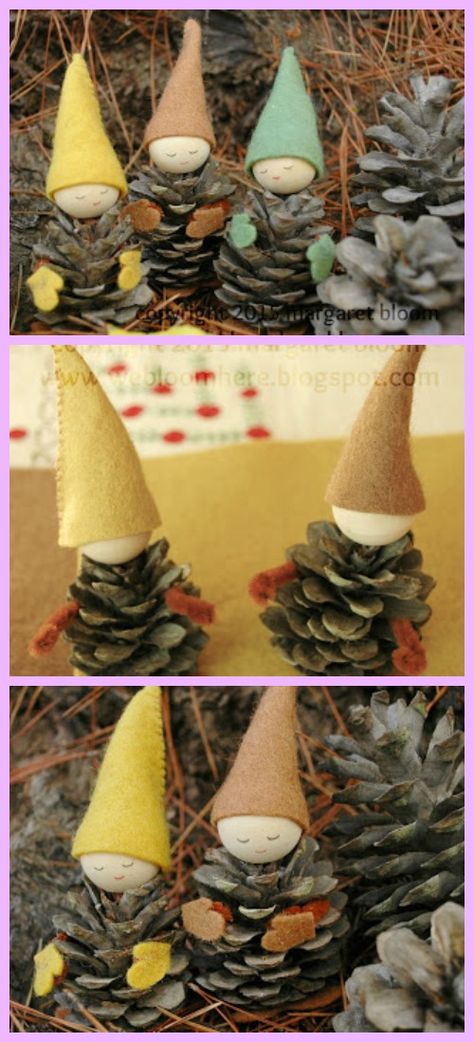 DIY Pinecone Fairy Tutorials Pinecone Fairy, Cone Crafts, Diy Pinecone, Pine Cone Decorations, Cones Crafts, Pallet Crafts, Pine Cone Crafts, Craft Stuff, Pine Cone