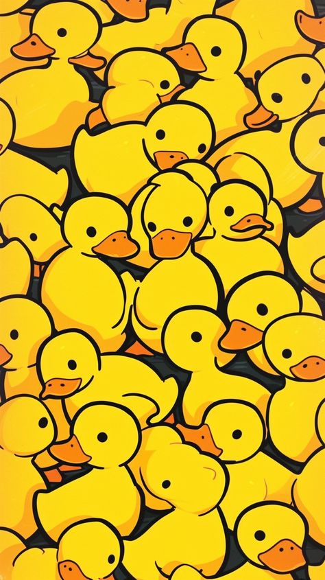 Wallpapers Duck, Add Wallpaper, Ducks Wallpaper, Rubber Duck Wallpaper Iphone, Yellow Phone Wallpaper, Duck Background, Rubber Ducks Wallpaper, Duck Background Wallpapers, Yellow Wallpaper Iphone