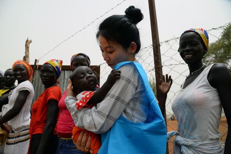 Real talk: The thrills and risks of being a female humanitarian worker | by UN Refugee Agency | Medium Reading Aesthetics, World Humanitarian Day, Charity Work Ideas, Humanitarian Projects, My Future Job, Humanitarian Work, South Sudan, Senior Management, International Development