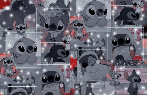 Stitch Wallpaper Aesthetic Laptop, Stitch Wallpaper Laptop, Constellation Background, Adventures Wallpaper, Grey Collage, Wall Png, Stitch Wallpapers, Aesthetic Azul, Cute Wallpapers For Computer