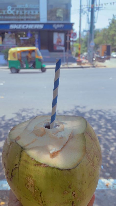 Coconut Water Snapchat Stories, Coconut Water Snap, Coconut Snap, Homemade Protein Powder, Delicious Food Image, Eating Food Funny, Food Vocabulary, Food Captions, Snap Streak Ideas Easy