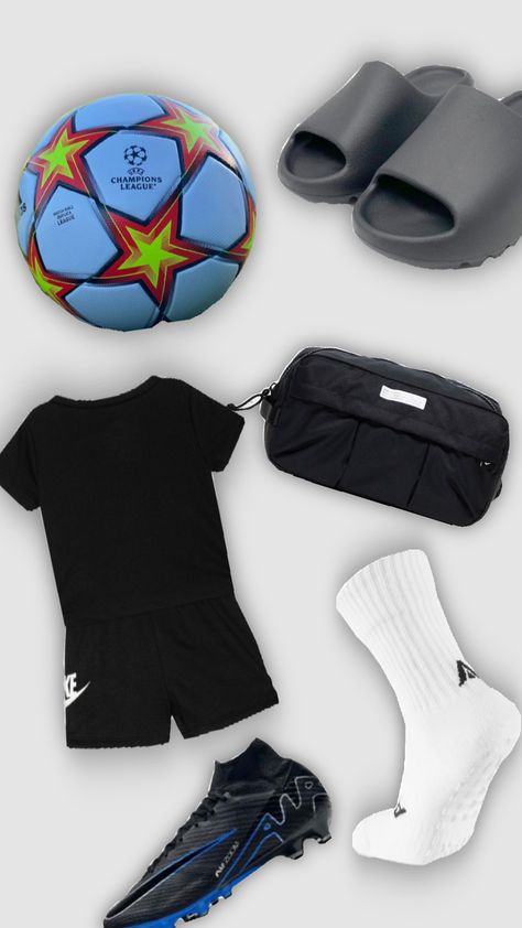 Soccer Bag, Soccer Training Drills, Soccer Gear, Training Clothes, Soccer Kits, Soccer Training, Football Outfits, Cool Outfits For Men, Essential Bag