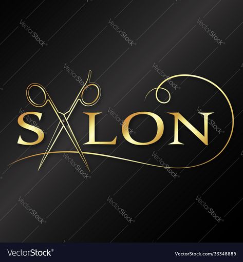 Salon Poster Ideas, Hair Salon Logo Ideas Creative, Logo Salon Beauty, Beauty Parlour Logo Design Ideas, Hair Saloon Designs Logo, Unisex Hair Salon Logo Ideas, Hair Salon Logo Graphics, Stylist Hairstyles, Hair Salon Art