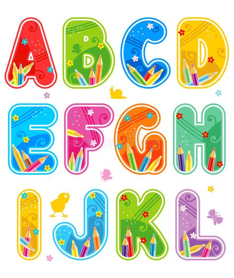 Cute Fonts Alphabet, Font Design Alphabet, Free Printable Clip Art, Free Printable Alphabet Worksheets, Alphabet Letter Templates, Letters Printable, Printable Alphabet Worksheets, Colorful Alphabet, Design Alphabet