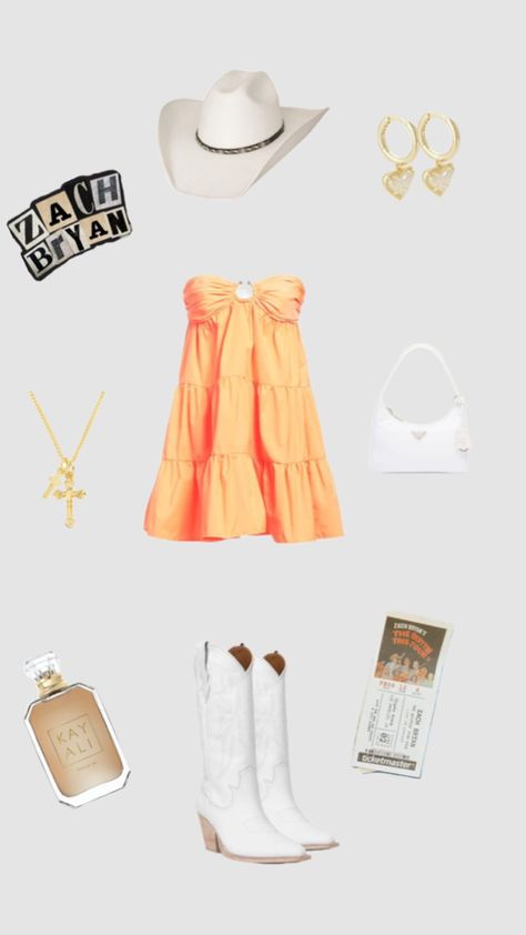 zach bryan concert outfit idea!! Country Dresses Concert, Aesthetic Country Concert Outfits, Keith Urban Concert Outfit, Megan Moroney Concert Outfit, Outfit Ideas For Country Concert Summer, Concert Outfit Boots, Sam Hunt Concert Outfit, Megan Moroney Concert Outfits, Country Outfits For Concerts