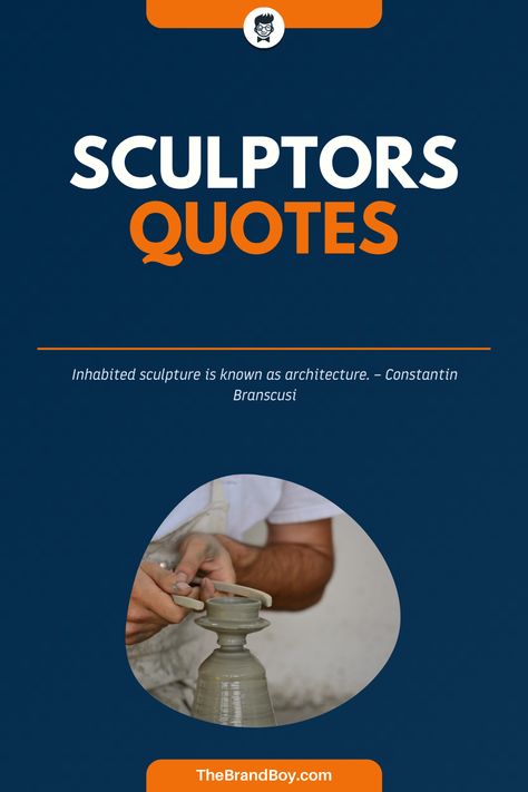 The branch of visual art that deals with making of three dimensional objects is known as sculpture and people who make these are known as sculptors. #InspirationalQuotes #FamousSayings #QuotesbyFamousPersonalities #LeadersSayings #SculptorsQuotes Sculptor Quotes, Sculpture Quotes, Edmonia Lewis, Quotes By Famous Personalities, Henry Moore, Creativity Quotes, Secret Life, Source Of Inspiration, World Famous