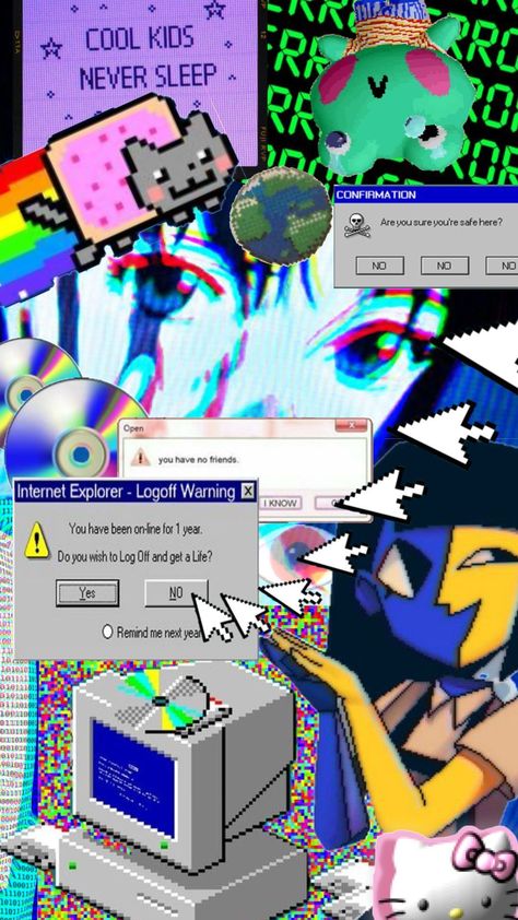 #internet #internetcore #breakcore #aesthetic #internetnostalgia #webcore #weirdcore #weird #glitch Breakcore Aesthetic, Webcore Aesthetic, College Projects, Dreamcore Weirdcore, Having No Friends, Glitch Art, Cyberpunk Art, Aesthetic Images, Stories For Kids