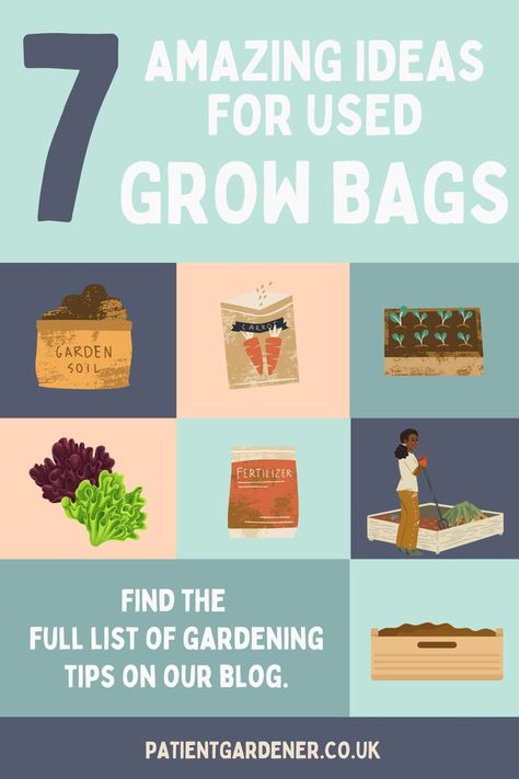 used grow bags Carrot Gardening, Grow Bags, Amazing Ideas, Garden Soil, What You Can Do, Top Tips, Gardening Tips, You Can Do, Soil