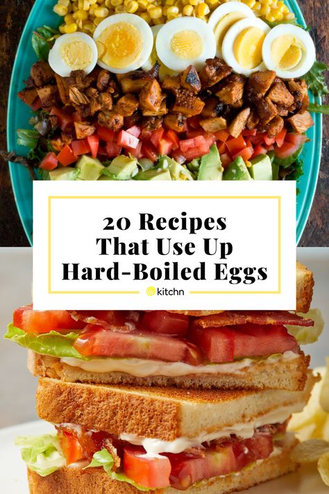 Salads With Boiled Eggs, Food With Boiled Eggs, Boiled Eggs Recipes Lunches, Boiled Egg Dinner Ideas, Soft Boiled Eggs Recipe Meals, Boiled Egg Salad Recipes, Ways To Eat Hard Boiled Eggs, Hard Boiled Eggs Toppings, Salad With Boiled Egg