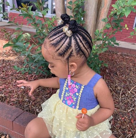 7 Month Hairstyles, Toddler Girl Braid Styles, Kids Style Hair, Toddler Braided Hairstyles, Cute Toddler Hairstyles, Kids Curly Hairstyles, Lil Girl Hairstyles, Kid Braid Styles, Toddler Hairstyles Girl