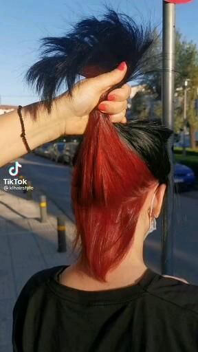 Pin by MANHUA on VIDEOS [Video] | Hair color underneath, Hidden hair color, Under hair color