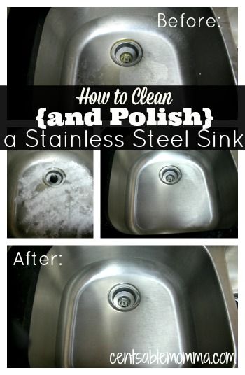 Just 3 steps using common household ingredients to have a clean and shiny stainless steel sink! Homemade Toilet Cleaner, Clean Baking Pans, Cleaning Painted Walls, Glass Cooktop, Deep Cleaning Tips, Stainless Steel Sink, Household Cleaning Tips, Clean Dishwasher, Toilet Cleaning