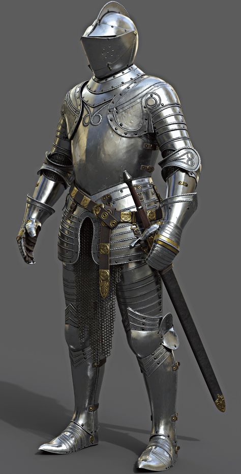 ArtStation - Knight Armor, Samar Vijay Singh Udawat Knight Armor Museum, Knights In Armor, Historical Knight Armor, 1500s Armor, Medieval Knight Armour, Medieval Armour Reference, Midevil Armour, How To Draw Armour, Midevil Knights