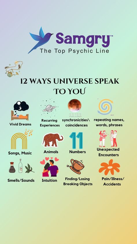 12 ways universe speak to you ! How The Universe Speaks To You, How To Ask The Universe For A Sign, Spirit Signs, Online Psychic, Vivid Dreams, Astrology Facts, Twin Flame, Talking To You, Self Development