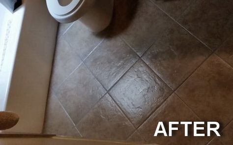 If you are looking for a very easy way to seal your tile and grout floors in one easy step, read on… Sealing your tile and grout is an important step in making your flooring last for years to come. There are many different ways and methods to seal tile and grout. One of the … How To Make Tiles, Ceramic Tile Floor Bathroom, Construction Tools Buildings, Floor Tile Grout, Sealing Grout, How To Make Ceramic, Floor Grout, Ceramic Tile Bathrooms, Interior Tiles