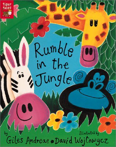 I like that each page is labeled what animal they are talking about and then a short poem about it, but it is a story book at the same time. Elementary Music, Preschool Jungle, Giraffes Cant Dance, Jungle Thema, Imagination Tree, Rumble In The Jungle, Safari Theme, In The Jungle, Jungle Theme