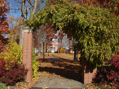 Bates College Campus, Lewiston, Maine Bates College, Lewiston Maine, Maine Living, Maine Usa, College Campus, Garden Arch, Maine, Outdoor Structures, United States