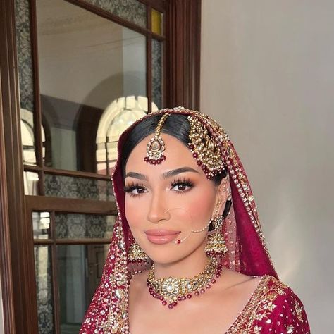 Pakistani bride makeup