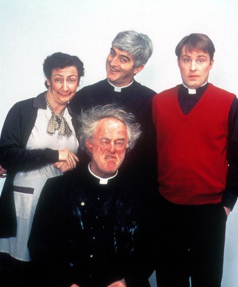 Dermot Morgan, Father Ted, Girl Actors, Classic Comedies, Catch Phrase, Tv Host, The Cast, Funny Art, Main Characters