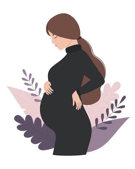 Maternity Drawing Art, Pregnant Illustration Art, Pregnant Wallpaper, Parenting Images, Maternity Illustration, Pregnancy Cartoon, Maternity Art, Pregnant Cartoon, Pregnancy Images