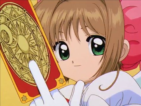 Cardcaptor Sakura Clear Card, Sakura Card Captor, Card Captor Sakura, Sakura Kinomoto, Girl With Brown Hair, Maid Sama, Shugo Chara, Clear Card, Code Geass