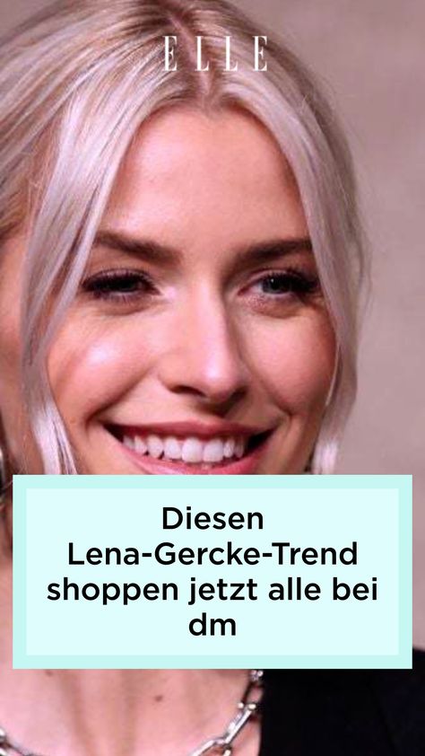 Lena Gercke ist als Trendsetterin bekannt – allerdings nicht nur im Mode-, sondern auch im Beauty-Bereich. Diesen Trend gibt’s bei dm zu shoppen#beauty #haut #hautpflege #skincare #haare #haarpflege Beauty