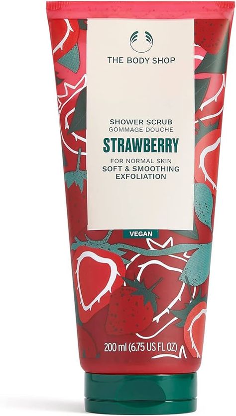 The Body Shop Body Polish, Strawberry, 6.75 Ounce by The Body Shop 200ml : Amazon.co.uk: Beauty The Body Shop Strawberry, Body Shop Strawberry, Smooth Skin Body, Dry Body Oil, Shower Scrub, Body Shower, Body Polish, Body Care Routine, Body Exfoliator