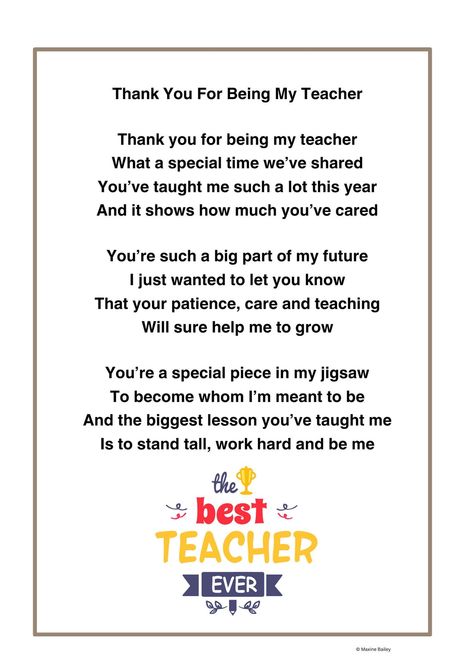 What Is A Teacher Poem, Thanku Cards Messages For Teacher, Appreciation Letter For Teacher, Thank You Letter For Teacher, Poems About Teachers, Thank You Quotes For Teachers, Thank You Teacher Quotes, Letter For Teachers Day, Poem For Teachers Day