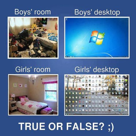 True Stories, Humour, Men Vs Women, Monday Humor, Clean Memes, Man Vs, Desk Top, Boy's Room, Boy Room