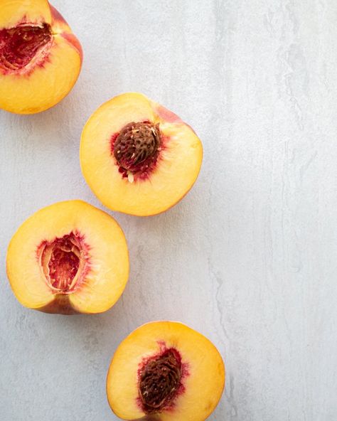 Ingredient: Peaches - richmondmagazine.com Healthy Peach Cobbler, Maple Balsamic, Truffle Salt, Peach Blueberry, Peach Pit, Peach Crisp, Bacon Salad, Lemon Olive Oil, Perfect Peach