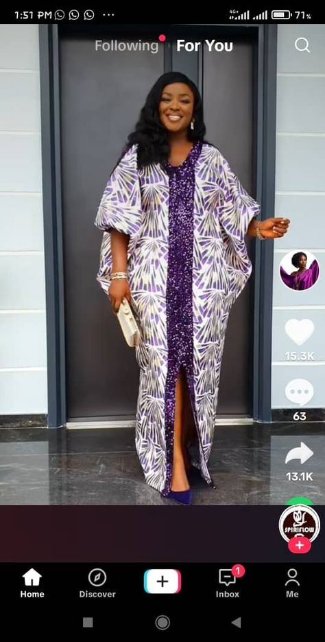 Ankara And Lace Combination Bubu Gown, Adire Boubou Styles For Ladies, Boubou Gown Styles For Women, Style For Plain Material, Styles For Silk Materials Gown, Bubu Gown Ankara Style, Ankara Long Bubu Gown Styles, Damask Dress Styles Nigeria Bubu, Trending Bubu Gown Styles 2024