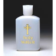 Water Bottle Crafts, Damask Decor, Holy Water Bottle, Lavender Aesthetic, Funeral Arrangements, Catholic Kids, Bible Notes, Bottle Necklace, Holy Water