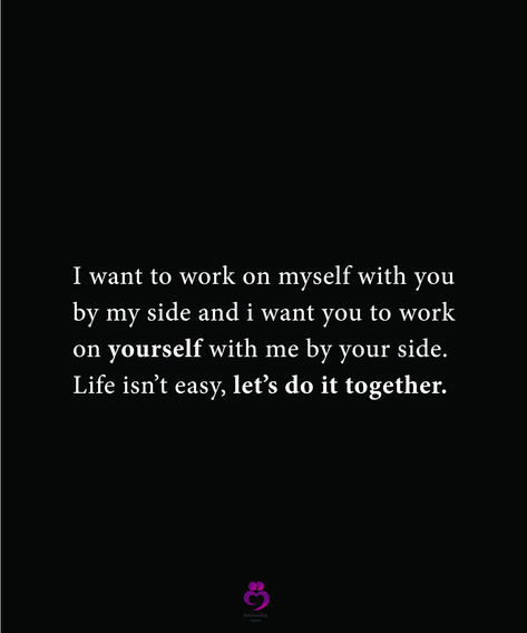 I want to work on myself with you
by my side and i want you to work
on yourself with me by your side.
Life isn’t easy, let’s do it together.
#relationshipquotes #womenquotes You Gave Up On Us Quotes Relationships, You Want Me In Your Life, I Want To Make This Work Quotes Relationships, Lets Work This Out Relationship Quotes, I Wanted Us To Work Quotes, I Got Your Back Quotes Relationships, I Want Our Relationship To Work, Lets Make This Work Quotes Relationships, I Want You By My Side