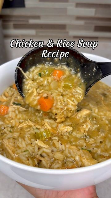 Leftover Rice Soup Recipes, Chicken And Rice Soup Recipes Homemade, Chicken And Rice Soup Instant Pot, Chicken N Rice Soup, Stew Chicken And Rice, Boiled Chicken And Rice Recipes, Chicken And Rice Soup Crockpot, Crockpot Chicken And Rice Soup, Chicken And Rice Soup Recipes