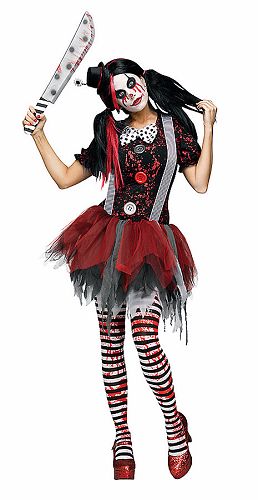 The Spooky Vegan: Spirit Halloween 2016 Costumes I Would Actually Wear Maquillage Halloween Clown, Scary Clown Costume, Clown Costume Women, Horror Clown, Clown Halloween Costumes, Clown Halloween, Horror Costume, Halloween Clown, Scary Costumes