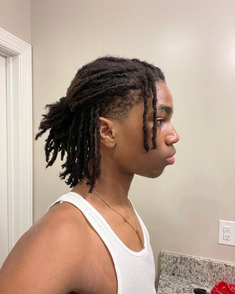 Locs In Bun Men, Black Man Bun Hairstyles, Bandana With Locs Men, Mens Dreads Hairstyles, Men Long Braids Hairstyles, Loc Bun Men, Dreadlock Extensions Men, Dreads Hairstyles Men, Dreadlock Ponytail Men