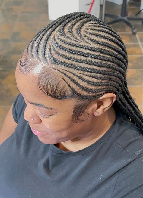 Natural Cornrows, Big Cornrows Hairstyles, Braids To Try, New Braids, Cornrows Natural Hair, Cornrows Hairstyles, Cornrows Braids For Black Women, Twisted Hair, Protective Hairstyles For Natural Hair