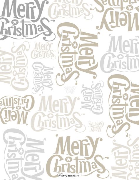 Last Minute Wrapping Paper (Merry Christmas) - free printable. Don't worry if you run out of wrapping paper! Click to post and download this pretty printable, print it out and wrap your gift in it! #freeprintables #Christmasprintables #giftwrapping #giftwrap Christmas Wrapping Paper Printable, Gift Wrapper Design, Gift Wrap Printable, Christmas Wrapper, Printable Wrapping Paper, Printable Paper Patterns, Xmas Wrapping, Pretty Printables, Happy Thanksgiving Quotes