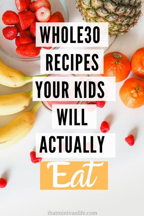 Minivan Life, Kid Friendly Dinners Healthy, Healthy Dinners For Kids, Paleo Kids, Clean Eating Kids, Whole 30 Snacks, Healthy Kid Friendly Meals, Whole 30 Lunch, Whole 30 Meal Plan