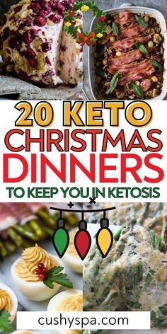 Healthy Christmas Menu, Keto Christmas Dinner, Low Carb Christmas Recipes, Diet Salad, Christmas Dinner Recipes, Low Carb Christmas, Keto Holiday Recipes, Low Carb Holiday, Christmas Dinner Ideas