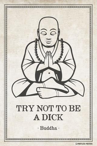 Buddha Quote, Funny, Buddha Poster, Quote Poster